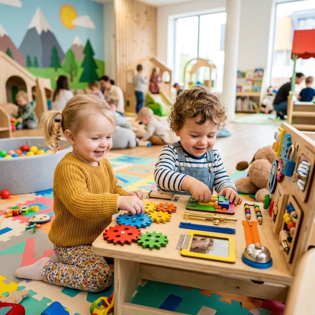 Toddler Busy Board